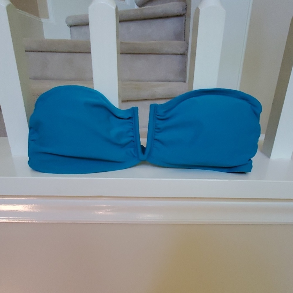 Teal bikini top